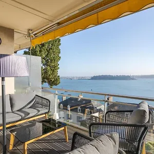 De Bon Matin - Au Dessus De L'hôtel Castelbrac Appartement Dinard
